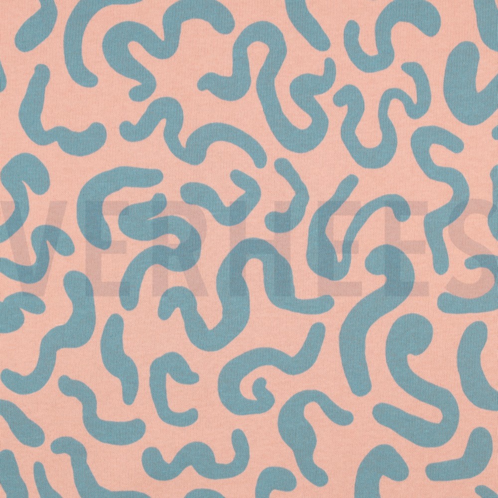 JOGGING STREIFEN PFIRSICH