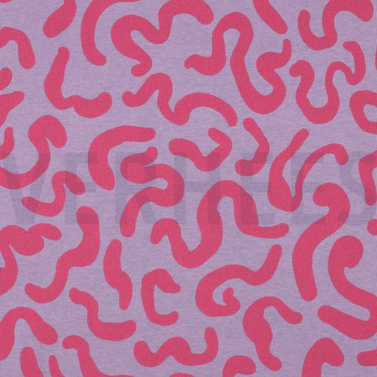 JOGGING RAYURES LILAS #7