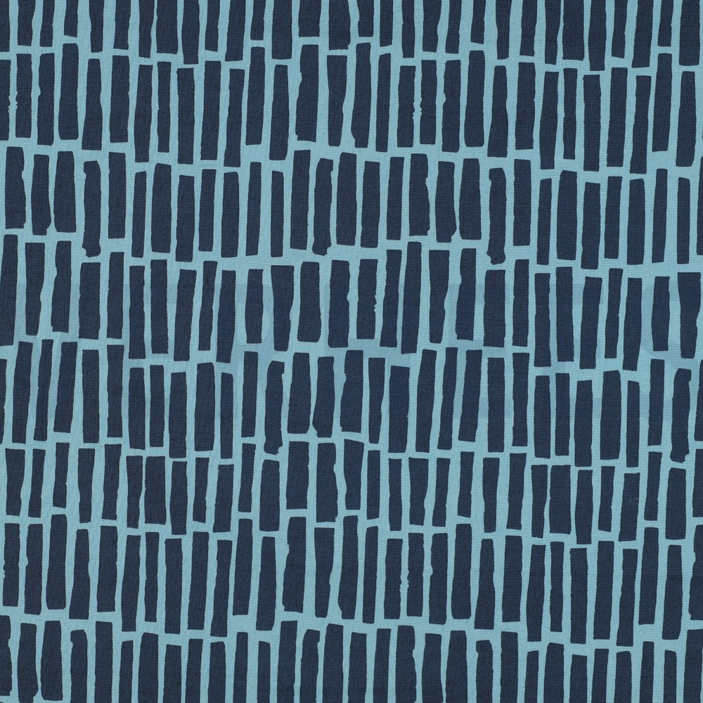 KATOENEN POPLIN VOERTUIGEN PETROL