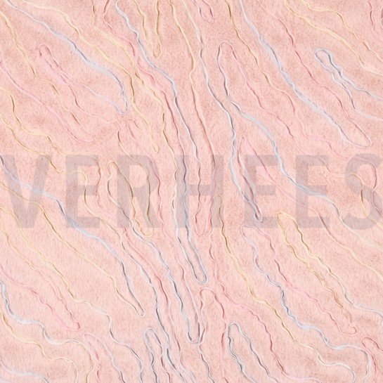 FAUX FUR WITH TULE POWDER #7