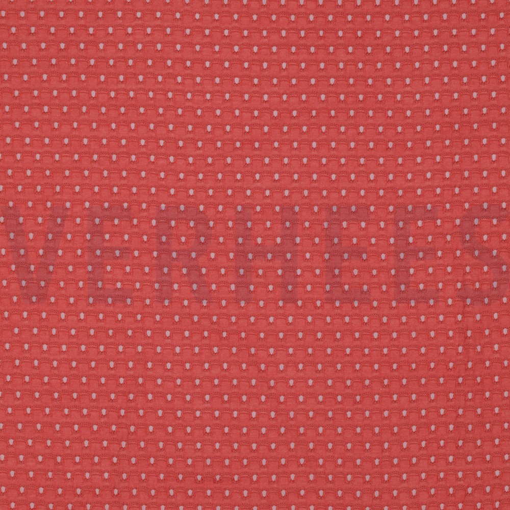EYELET STRETCH CORAL