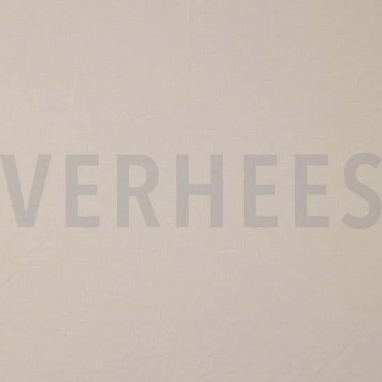 BAMBOE KATOEN JERSEY LICHT ZAND #7