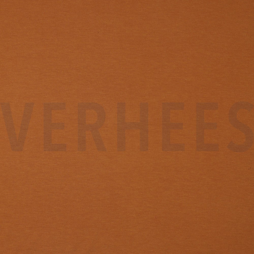 BAMBUS BAUMWOLL JERSEY DUNKEL APRIKOSE