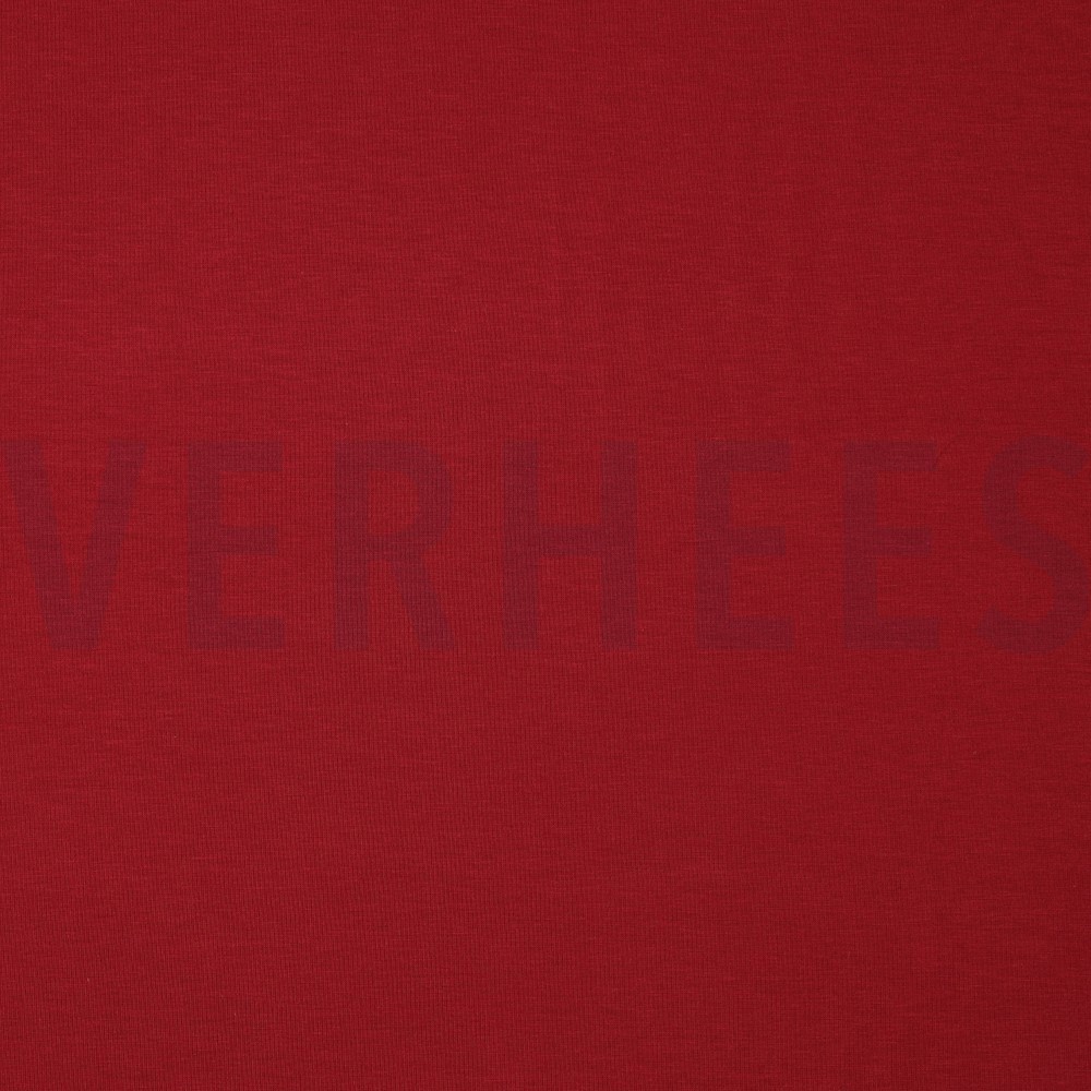 BAMBUS BAUMWOLL JERSEY KIRSCHROT