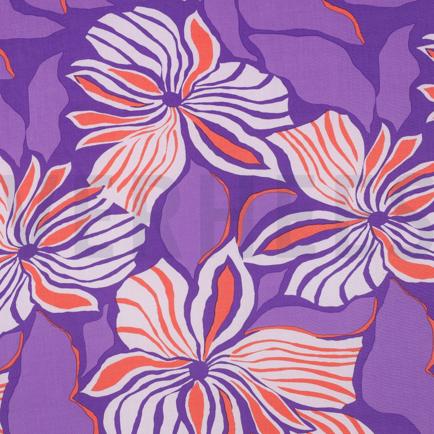 LENZING™ ECOVERO™ FLOWERS LAVENDER (hover)
