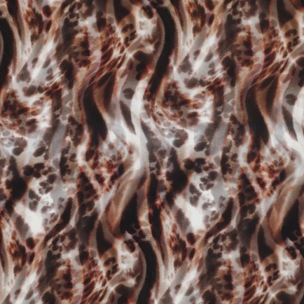 LENZING™ ECOVERO™ DIGITAL ANIMAL SKIN BROWN (hover)