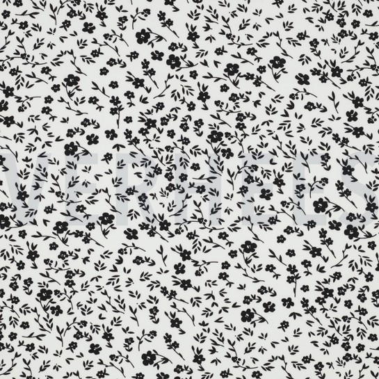 MAGNOLIA STRETCH BLUMEN WEISS #7