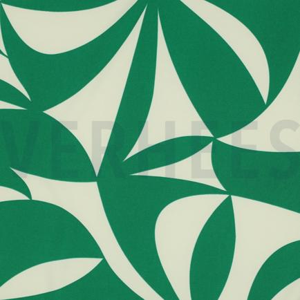 MAGNOLIA STRETCH GEOMETRISCH GROEN (hover)