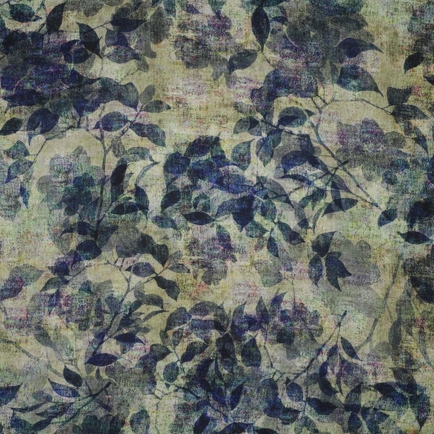 VISCOSE RADIANCE DIGITAL FLORAL SAUGE (hover)