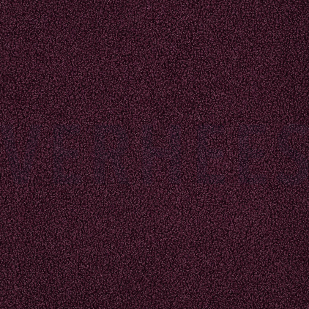 TEDDY FAUX FUR AUBERGINE
