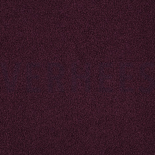 TEDDYSTOFF KUNSTPELZ AUBERGINE #7