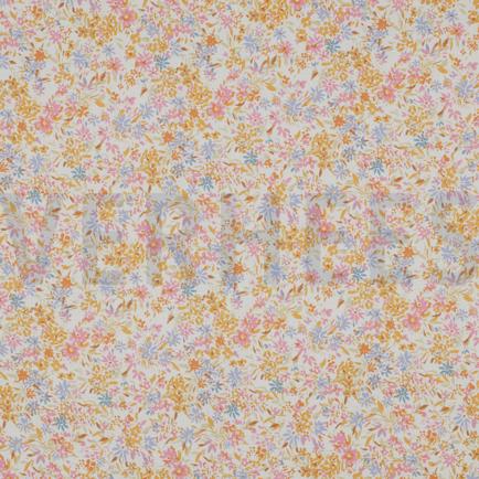 COTTON VOILE DIGITAL FLOWERS MULTICOLOUR (hover)