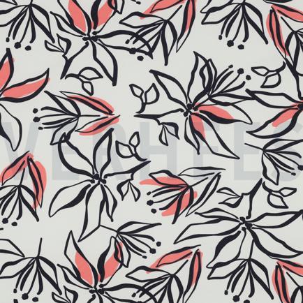 MAGNOLIA STRETCH BLOEMEN WIT (hover)