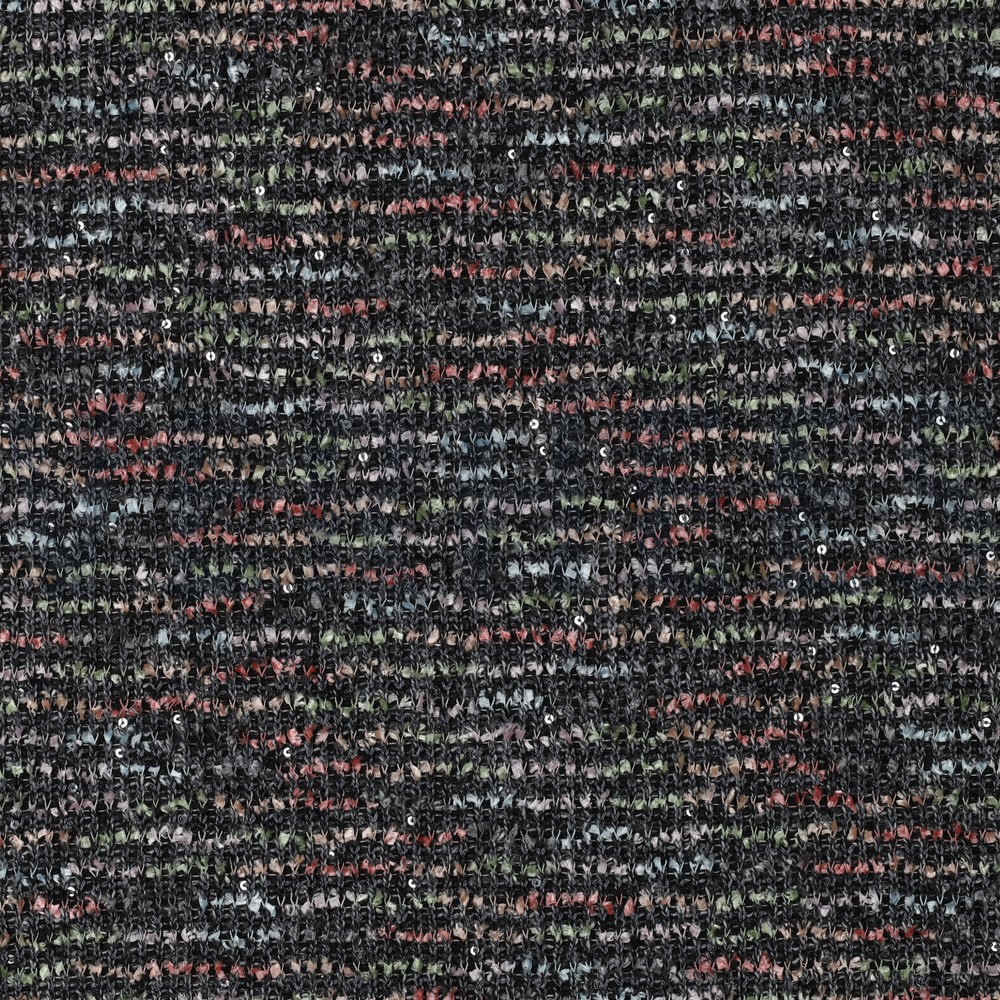 BREISEL MET PAILLETTEN ROZE / GROEN