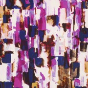 VISKOSE RADIANCE DIGITAL ABSTRAKT LILA/VIOLETT (thumbnail)