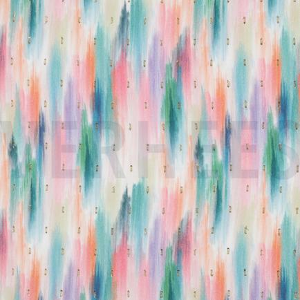 VISCOSE LUREX DIGITAL ABSTRACT VERT (hover)