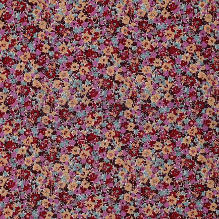 VISCOSE RADIANCE FLEURS FUCHSIA (hover)