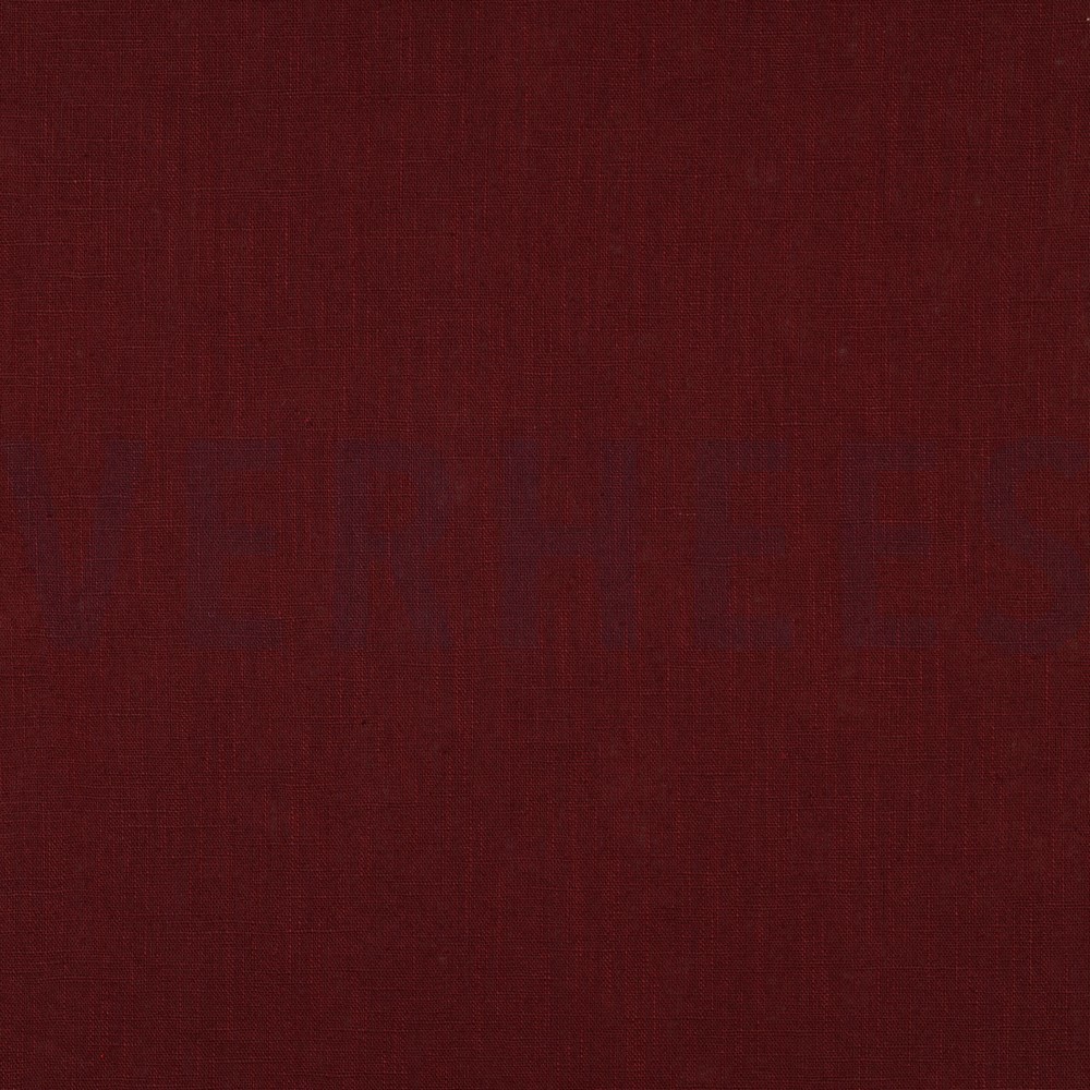 LINNEN GEWASSEN 230 GM2 BORDEAUX