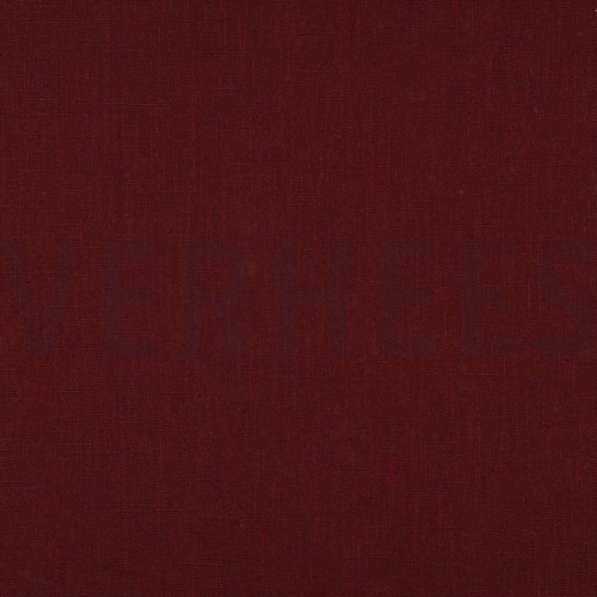 LINNEN GEWASSEN 230 GM2 BORDEAUXROOD #7