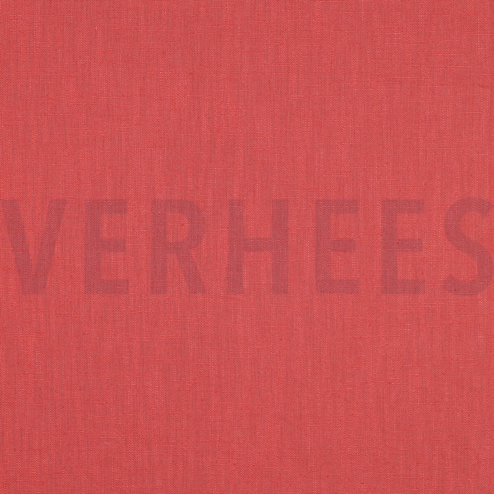 LINNEN GEWASSEN 230 GM2 PERZIK