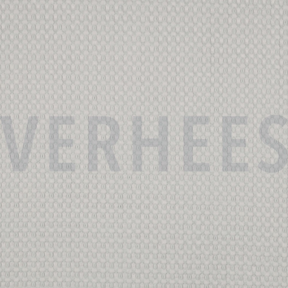 BAUMWOLLE WAFFEL GROß HELLGRAU