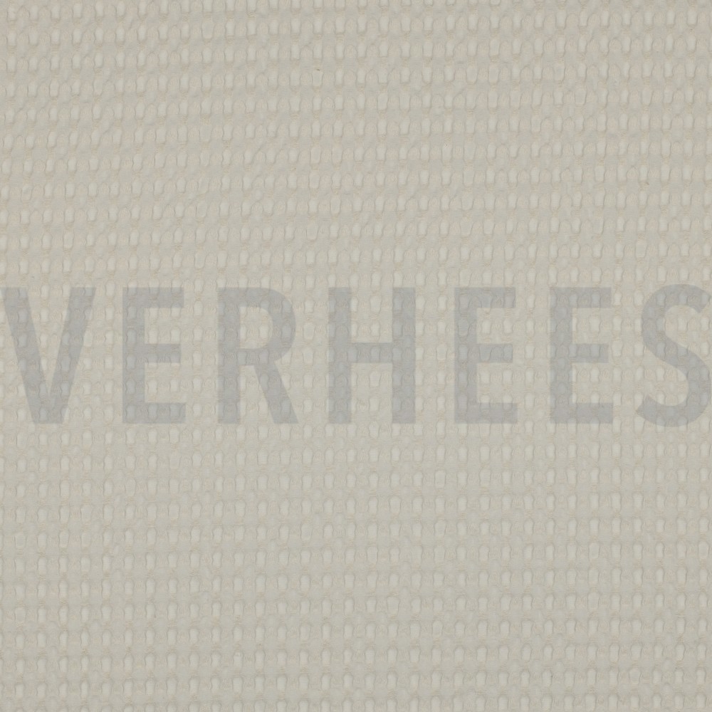 COTTON WAFFLE BIG ECRU