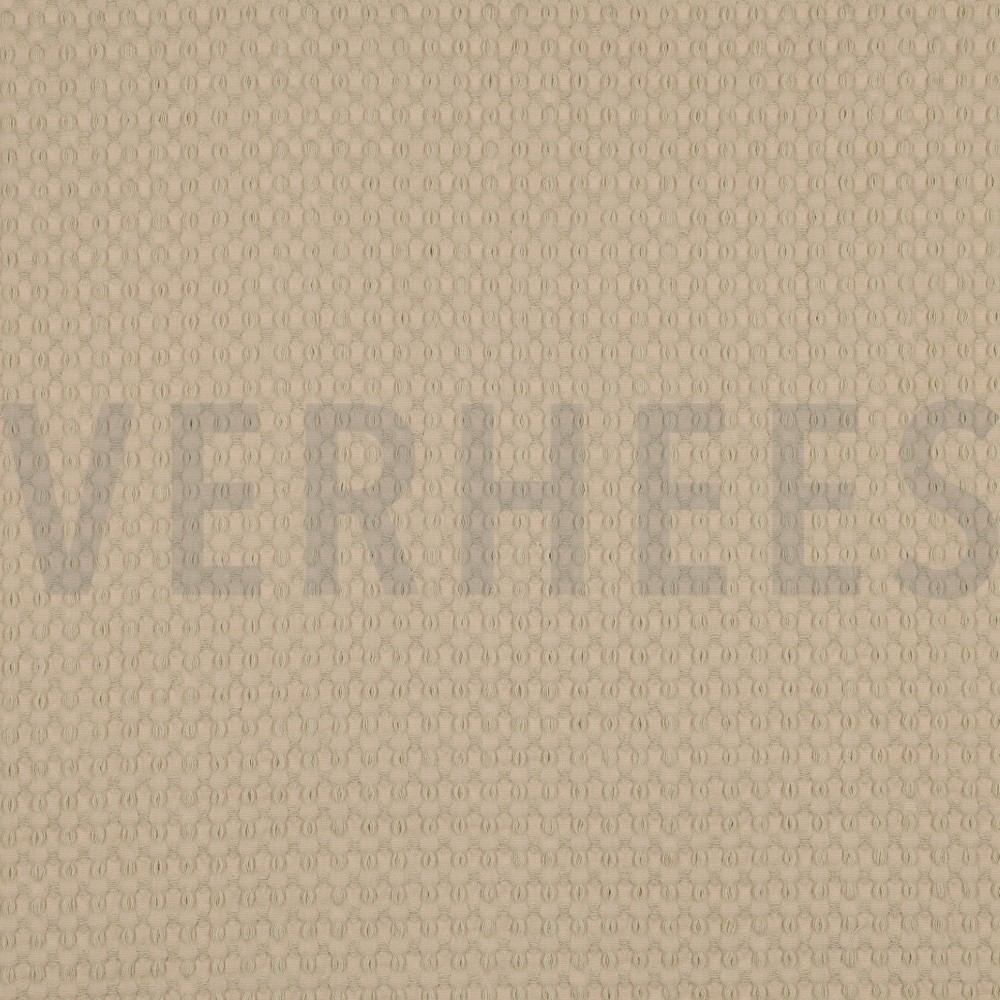 BAUMWOLLE WAFFEL GROß SAND