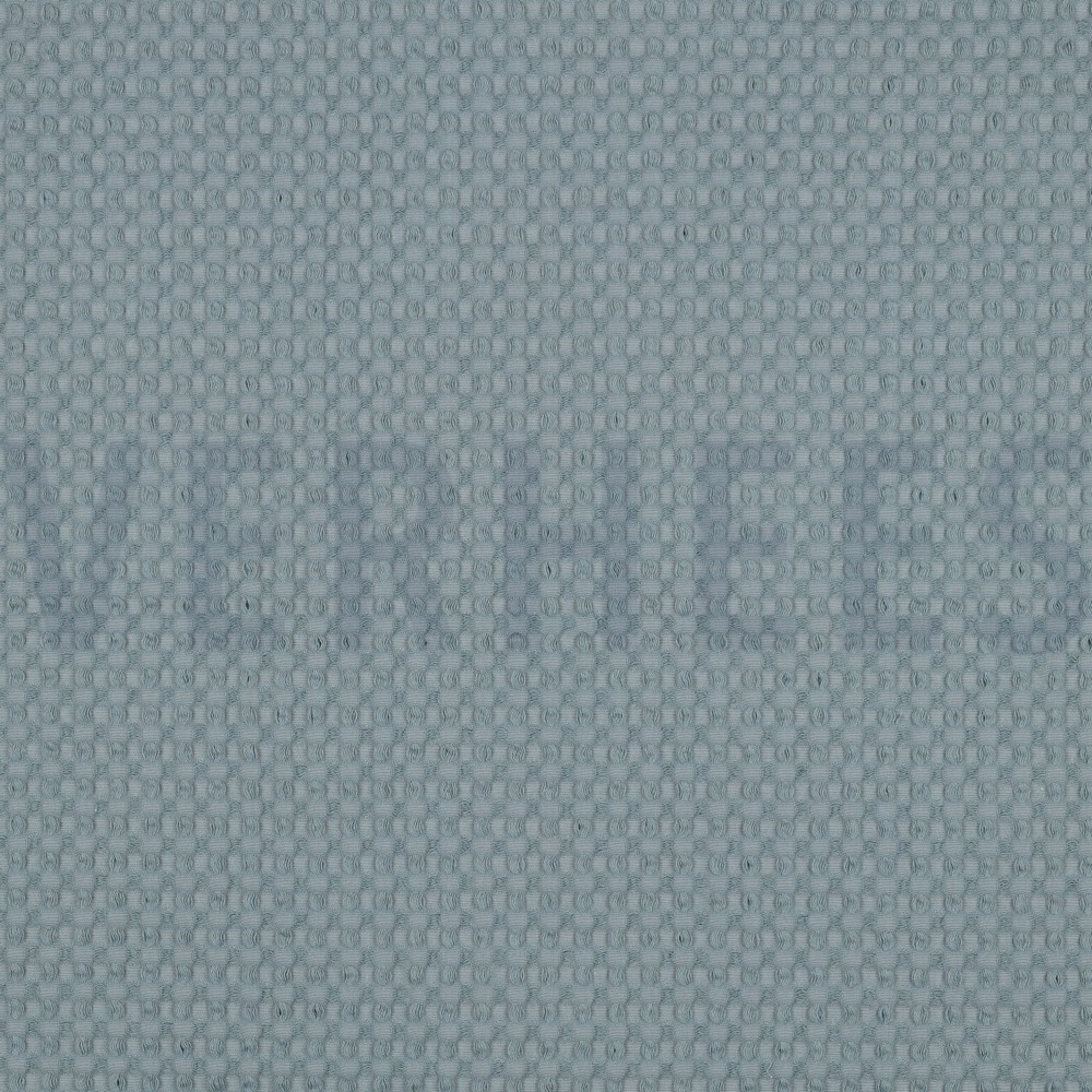 BAUMWOLLE WAFFEL GROß HELLTÜRKIS