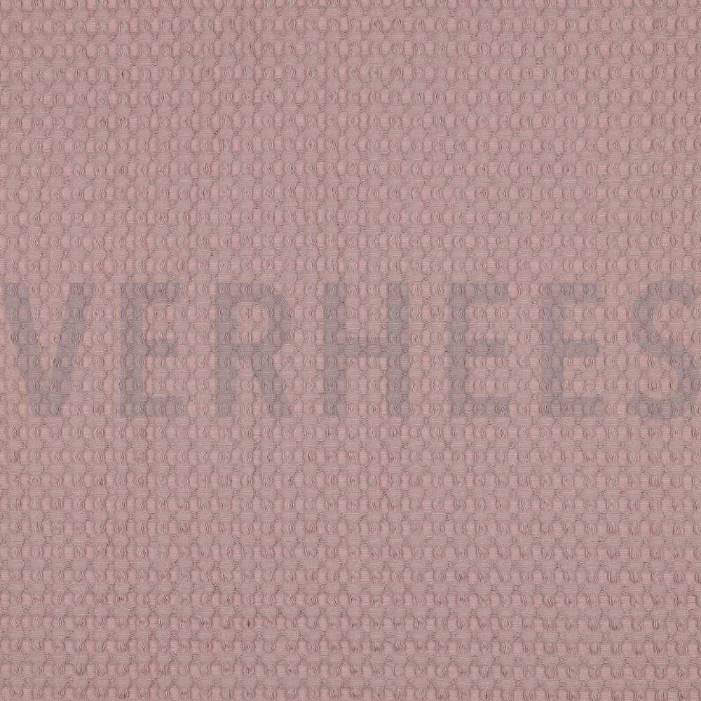 BAUMWOLLE WAFFEL GROß PUDER DUNKEL