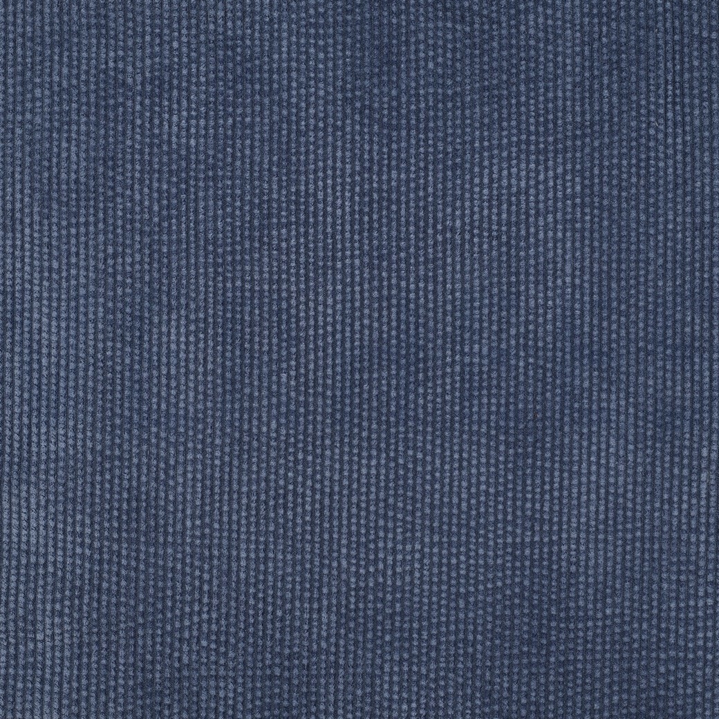 KUNSTPELZ CORD JEANSBLAU
