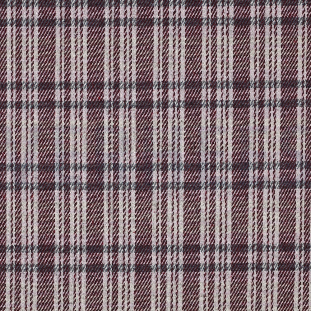 JACQUARD CHECKS LILAC