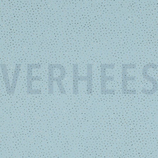 ROYAL TULE GLITTER LICHTBLAUW/GOUD #7