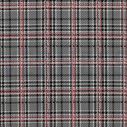 JACQUARD TRICOTÉ NOIR/ BLANC (hover)