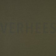 BAUMWOLLE INTERLOCK JERSEY ARMEEGRÜN (thumbnail)