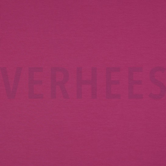 JERSEY INTERLOCK COTON FUCHSIA #7