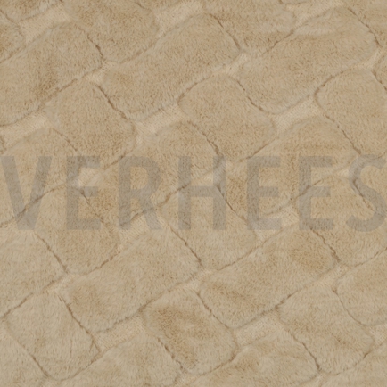 FAUX FUR ABSTRACT ECRU (hover)