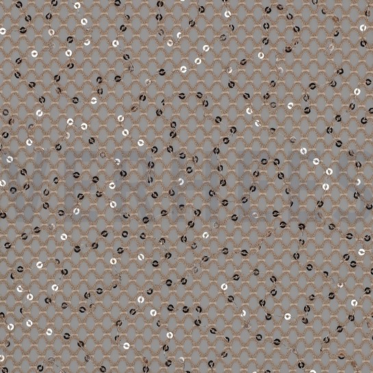 CROCHET SEQUINS BRONZE #7