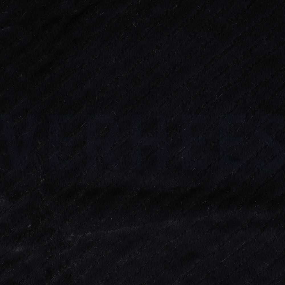 KUNSTPELZ STREIFEN ANTHRAZIT