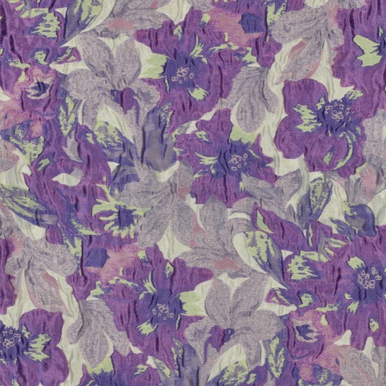 JACQUARD BLUMEN LILA #7