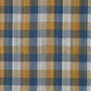 MUSSELIN DOPPELSEITIG KAROS BLAU (thumbnail)