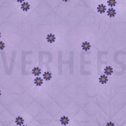 STEPPSTOFF STICKEREI BLUMEN LILA (thumbnail)