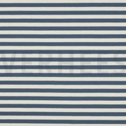 FRENCH TERRY GARNGEFÄRBT STREIFEN JEANSBLAU (thumbnail)