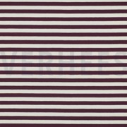 FRENCH TERRY YARN DYED STRIPES AUBERGINE (thumbnail)