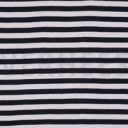 WAFFEL GARNGEFÄRBT STREIFEN MARINEBLAU/LILA (thumbnail)