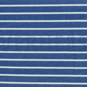 COTON ÉPONGE TEINT FIL RAYURES BLEU CLAIR (thumbnail)