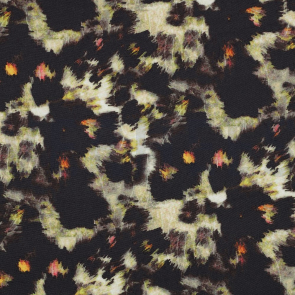 SOFTSHELL DIGITAAL ABSTRACT ZWART