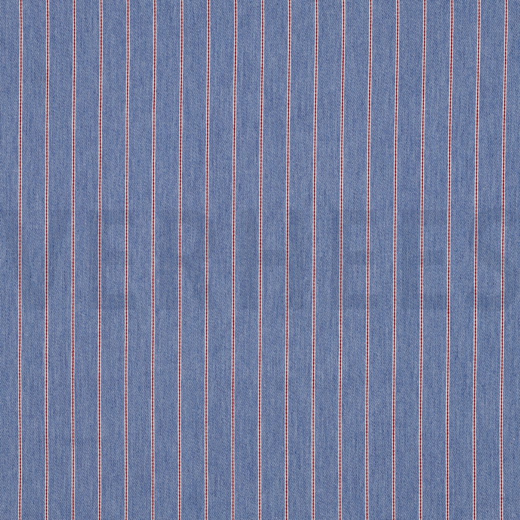 DENIM STREIFEN HELLBLAU