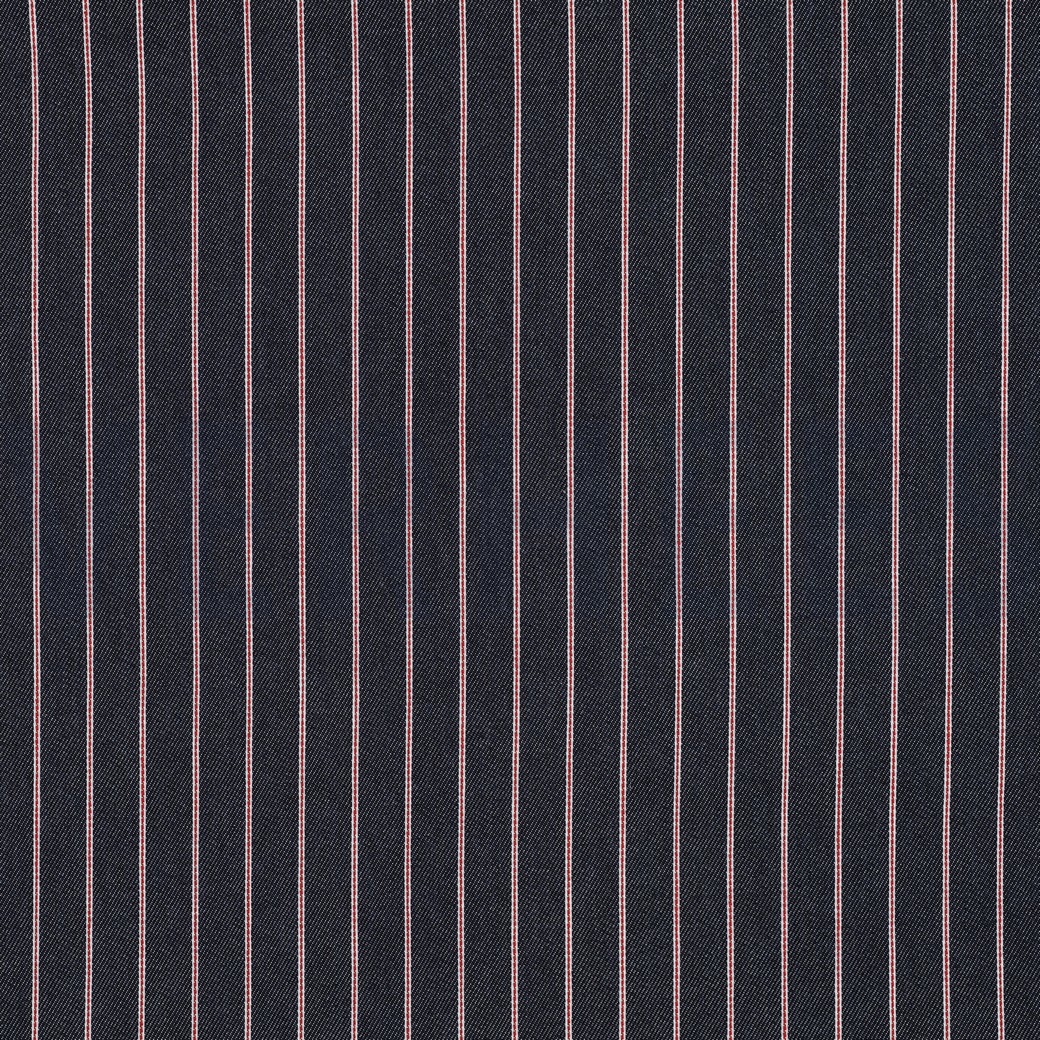 DENIM STREIFEN DUNKELBLAU