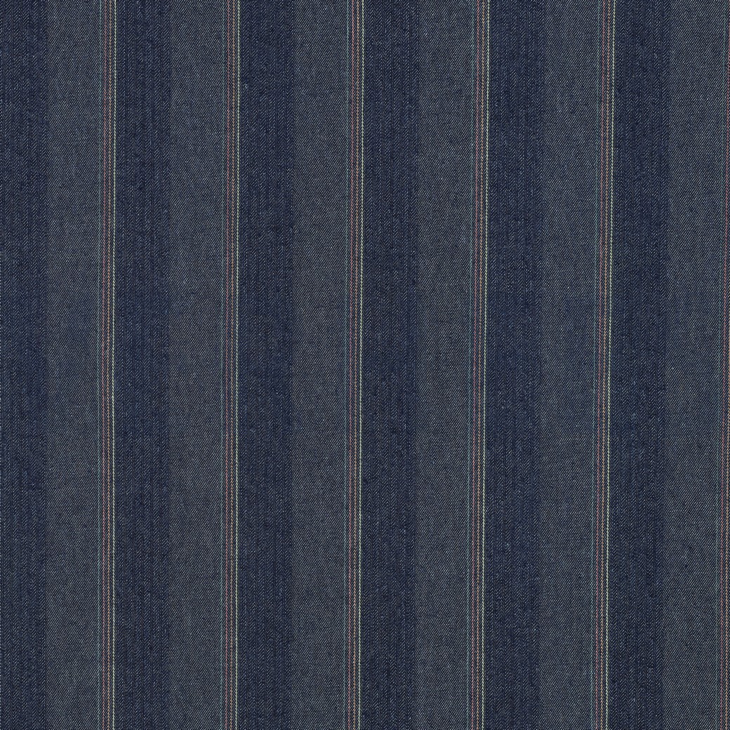 DENIM STREIFEN JEANSBLAU