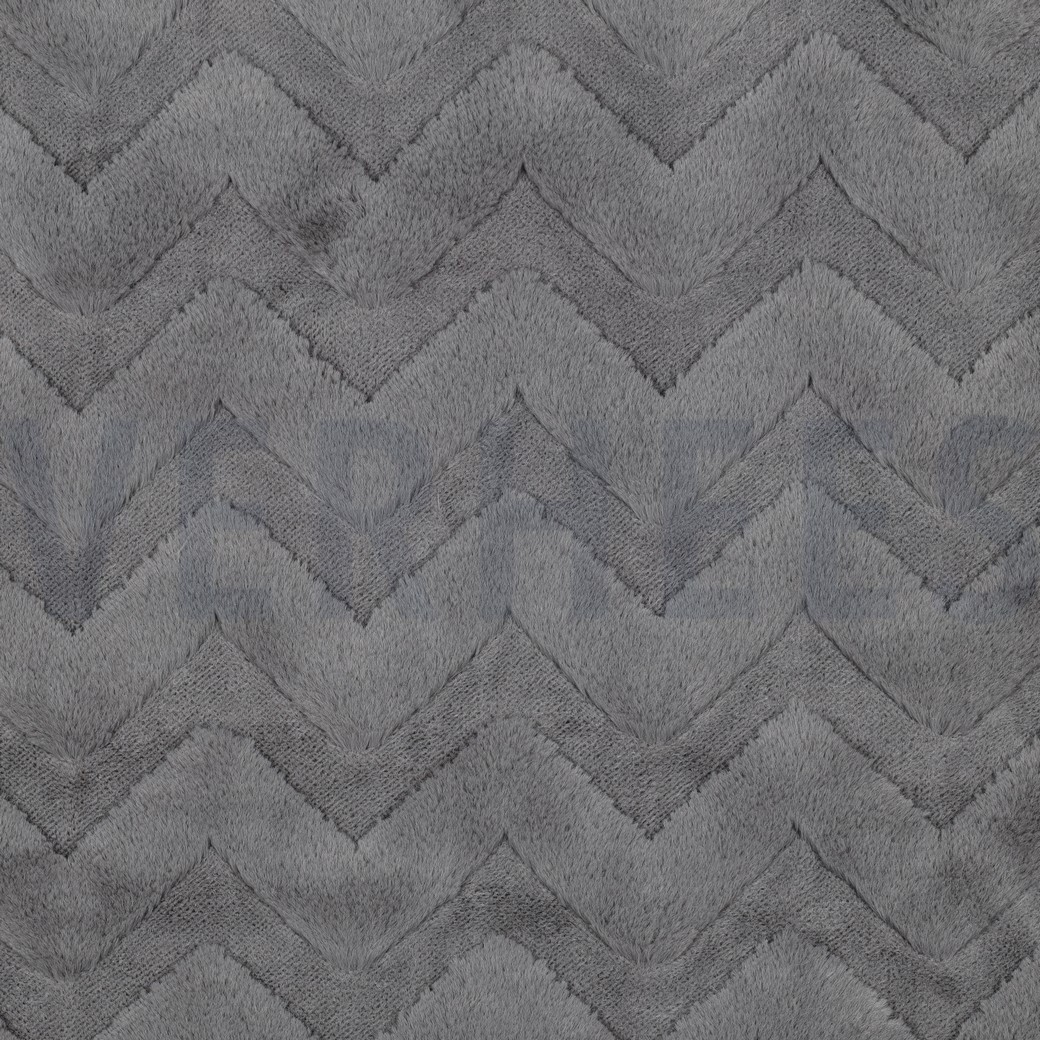 FLEECE ABSTRACT GRIJS